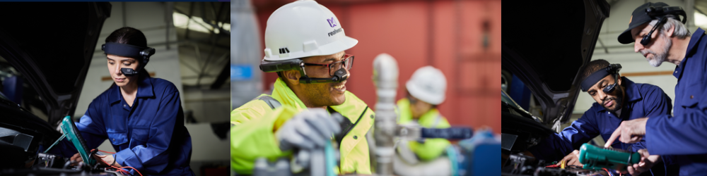Examples of ar smart glasses in industry environment