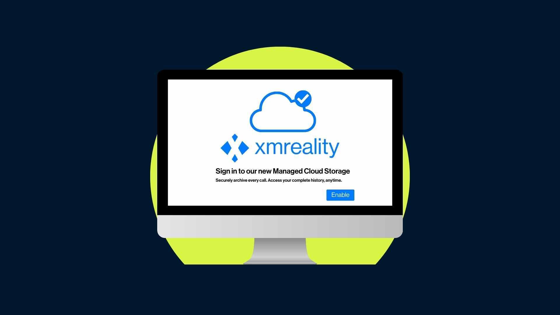 XMReality lanserar Managed Cloud Storage