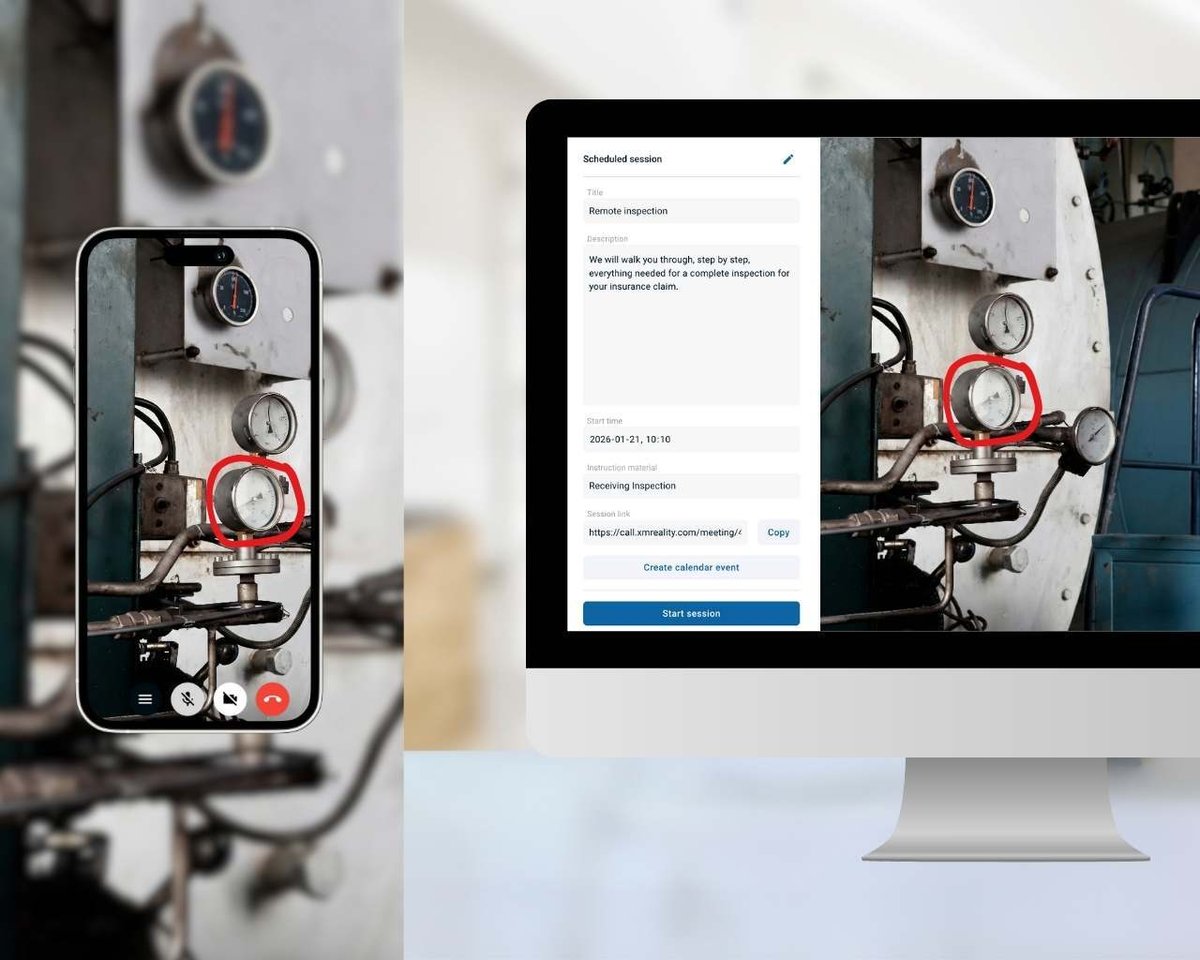 Remote inspections with XMReality