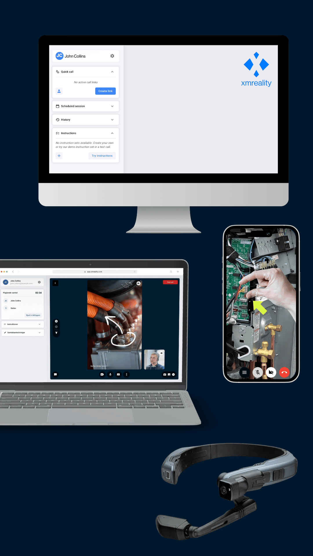 XMRealitys supported hardware mobil v2